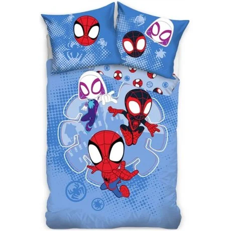 Bavlněné ložní povlečení Spidey - Malí hrdinové