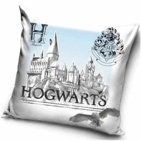 Povlak na polštář Harry Potter – Ilustrace hradu Bradavice