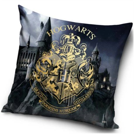 Dekorační polštář Harry Potter – Erb bradavické školy