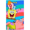 Dětský ručník SpongeBob s Patrickem a Garym potěší všechny malé fanoušky podmořských dobrodružství. Je vyrobený ze 100% bavlny, má rozměr 30 × 50 cm, certifikát Oeko-Tex a je velmi příjemný na dotek.