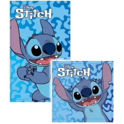 Sada chlapeckých ručníků na obličej a na ruce Stitch