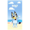 Bavlněná osuška Bluey na pláži