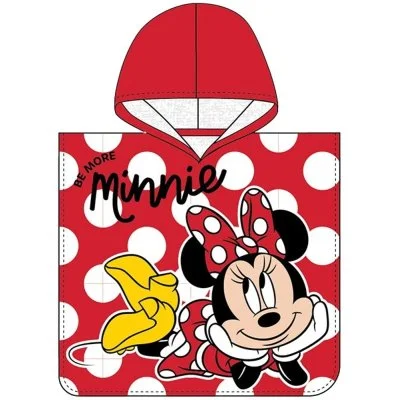 Dívčí plážové pončo Minnie Mouse - Always be kind