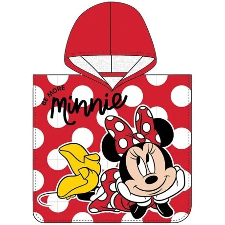 Dívčí plážové pončo Minnie Mouse - Always be kind