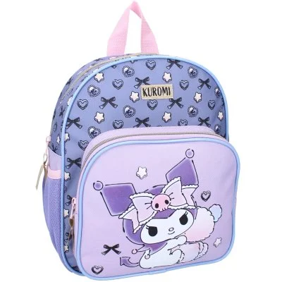 Dívčí batoh s přední kapsou Kuromi
