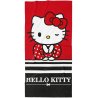 Dívčí plážová osuška Hello Kitty – motiv Malá Parádnice. Je vyrobena ze 100% bavlněného froté s gramáží 320 g/m² v rozměru 70 × 140 cm. Vhodná na pláž, k bazénu i do koupelny.