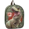 Dětský batůžek Jurský svět s plastickým 3D obrázkem Tyrannosaura Rexe. Má jednu prostornou přihrádku na zip, nastavitelné polstrované popruhy na záda a praktické poutko na nošení v ruce nebo zavěšení. Rozměry 32 × 26 × 11 cm, objem 9,15 l.