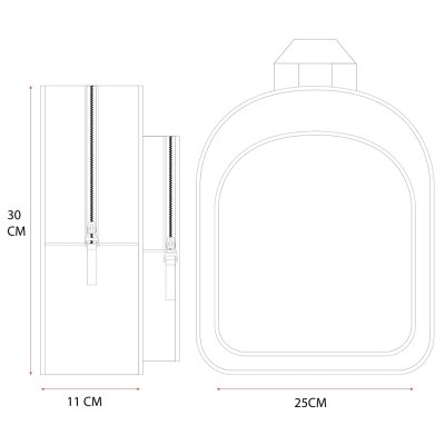 Dětský batoh s přední kapsou Lilo & Stitch - Aloha