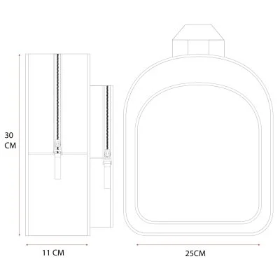 Dětský batoh s přední kapsou Lilo & Stitch - Aloha