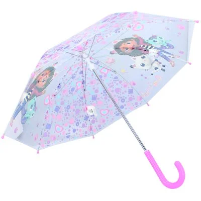 Dívčí deštník Gábinin kouzelný domek