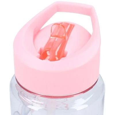 Dívčí plastová láhev na pití Lilo & Stitch s brčkem