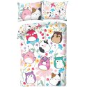 Oboustranné ložní povlečení z mikrovlákna Squishmallows – Flower Friends