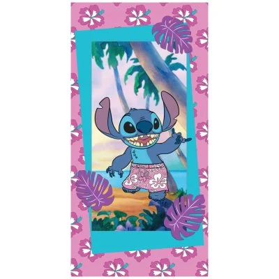 Bavlněná plážová osuška Lilo & Stitch - Prostě Havaj!