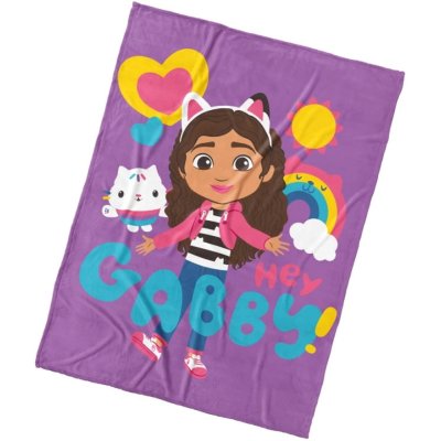 Coral fleece deka Gábinin kouzelný domek - Ahoj Gábi