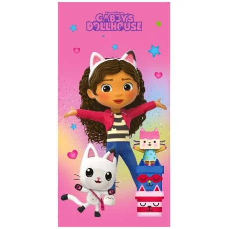 Bavlněná osuška Gábinin kouzelný domek - Překvapení