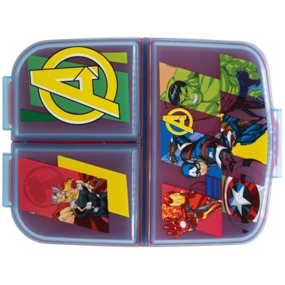 Multibox na svačinu Avengers Seven Wonders se 3 přihrádkami