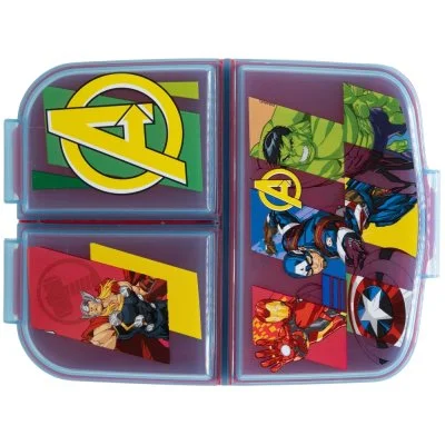 Multibox na svačinu Avengers Seven Wonders se 3 přihrádkami