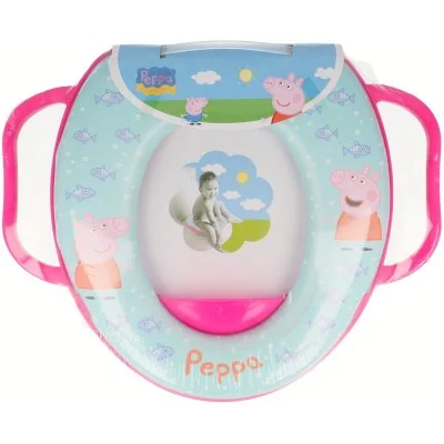 Měkký adaptér na WC pro děti Prasátko Peppa