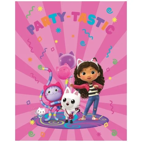 Coral fleece deka Gábinin kouzelný domeček - Party - Tastic