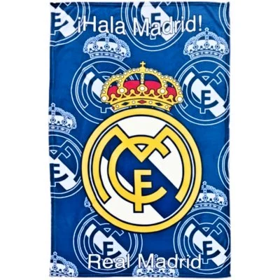 Coral fleece deka FC Real Madrid - Hala Madrid!