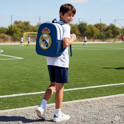 Dětský 3D batoh FC Real Madrid