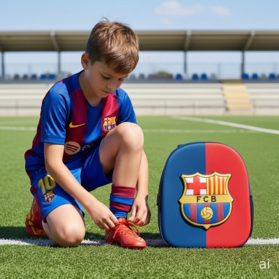 Dětský 3D batoh FC Barcelona - Split Blaugrana