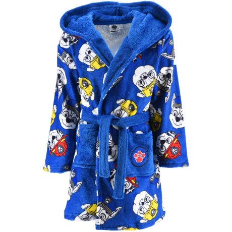 Chlapecký fleece župan s kapucí Tlapková patrola