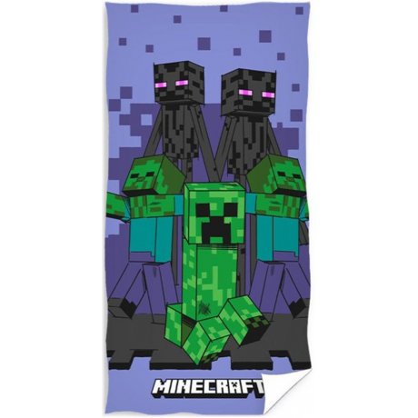 Plážová osuška Minecraft - Enderman Monsters