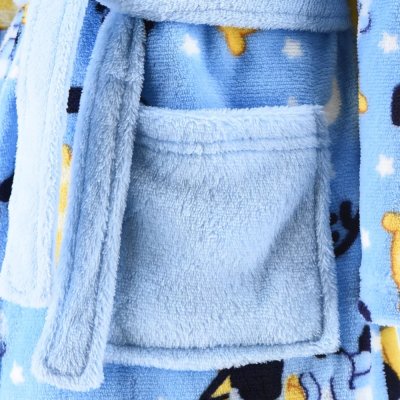Dětský fleece župan s kapucí Bluey