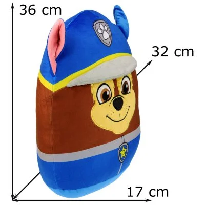 Squish polštářek Tlapková patrola - policista Chase