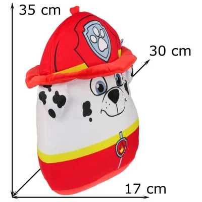 Squish polštářek Tlapková patrola - hasič Marshall