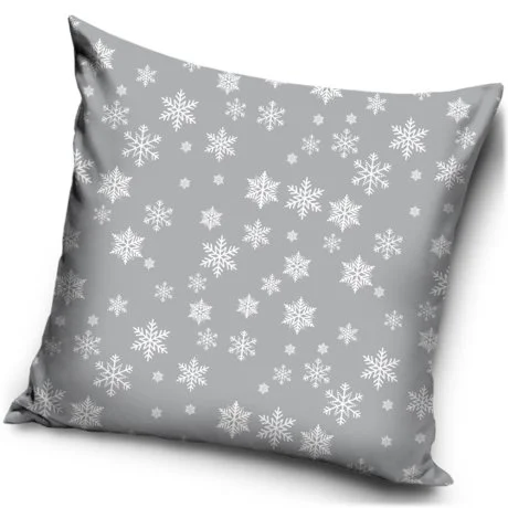 Povlak na polštář Sněhové vločky