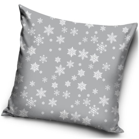 Dekorační polštář Sněhové vločky