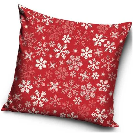 Dekorační polštář Bílé vločky