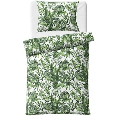 Bavlněné ložní povlečení Jungle Leaves