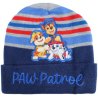 Dětská zimní čepice Tlapková patrola. Vyrobena z hřejivého akrylového úpletu s nášivkou oblíbených záchranářů a výšivkou Paw Patrol na lemu. Nabízíme ji ve dvou barevných kombinacích – světle nebo tmavě modré – v jedné univerzální velikosti pro děti přibližně od 4 do 8 let.