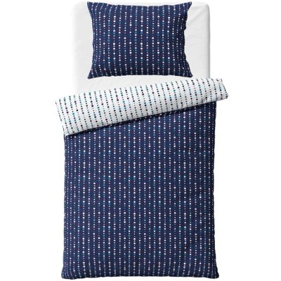 Flanelové ložní povlečení Ledové puntíky