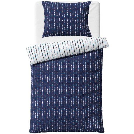 Flanelové ložní povlečení Ledové puntíky