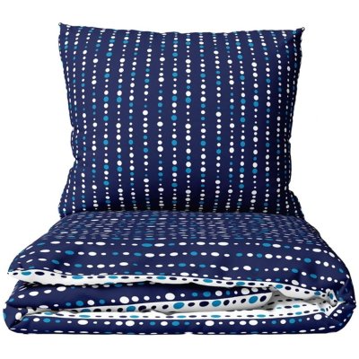 Flanelové ložní povlečení Ledové puntíky