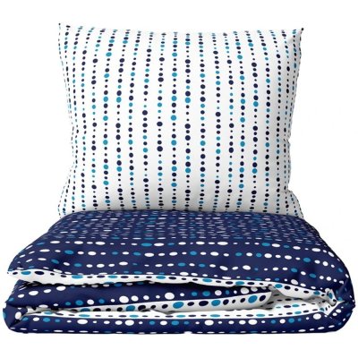 Flanelové ložní povlečení Ledové puntíky