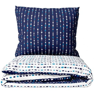 Flanelové ložní povlečení Ledové puntíky
