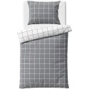 Flanelové ložní povlečení Kostka City