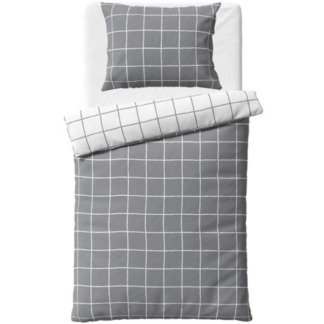 Flanelové ložní povlečení Kostka City