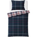 Flanelové ložní povlečení Káro Oxford
