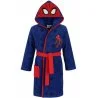 Měkoučký dětský župánek Spider-Man pro všechny malé fanoušky oblíbeného marvelovského superhrdiny. Župánek má kapuci s potiskem masky Spider-Mana, pásek a praktickou kapsu. Vyrobený z hebkého a hřejivého korálového flísu. Velikosti 98/104, 110/116, 122/128 a 134/140.