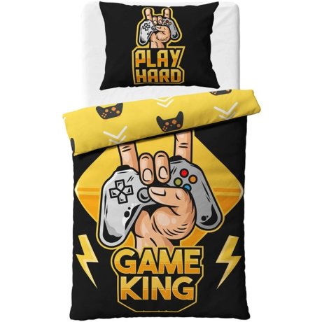 Bavlněné ložní povlečení Game King