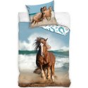Bavlněné ložní povlečení Kůň na pobřeží
