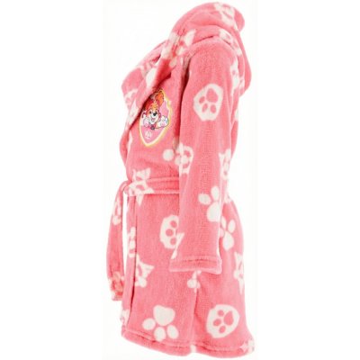 Dívčí fleece župan s kapucí Paw patrol - Skye