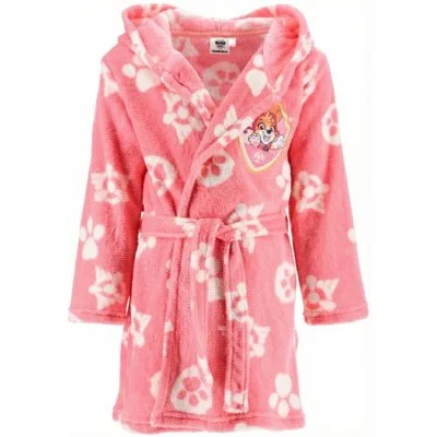 Dívčí fleece župan s kapucí Paw patrol - Skye