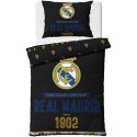 Bavlněné ložní povlečení FC Real Madrid - Royal Black